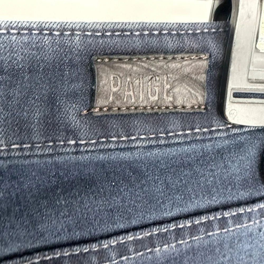 Paige Hoxton Ultra Skinny Jeans Womens 26 Dark Blue High Rise‎ Stretch Versatile